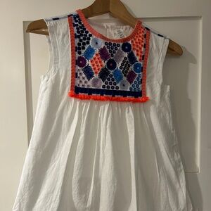 Crewcuts Girls embroidered dress NWOT size 8